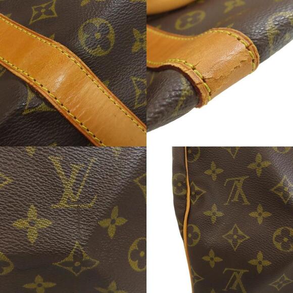 LOUIS VUITTON Brown Monogram Canvas Keepall 55 Boston Bag - Picture 7 of 11